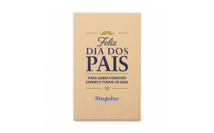 Caneta e chaveiro de bambu em estojo
