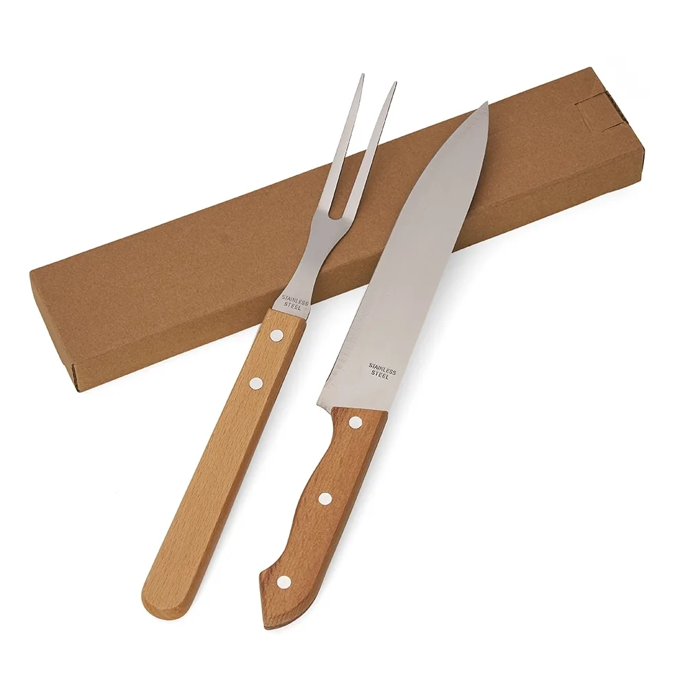 Kit Churrasco Faca e Garfo
